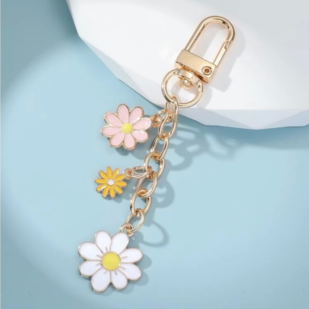 Flower Bag Charm